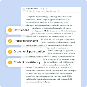 Academic structure and style